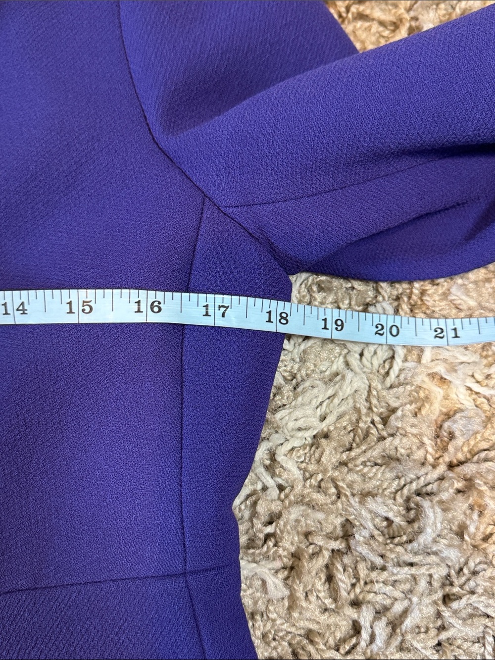 J.Crew Y2K Classic Purple Wool Blend Pea Coat size 4 - Picture 10 of 16